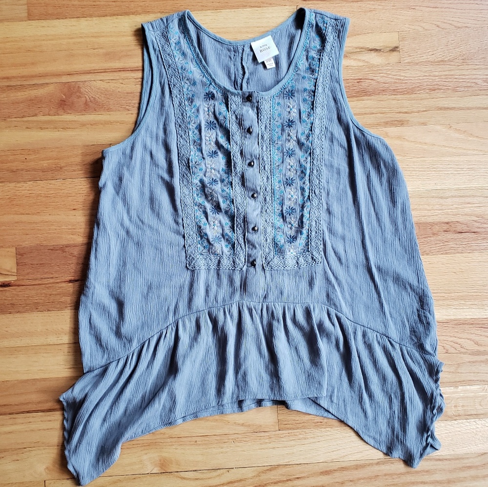 Knox Rose Flowy boho top XXL